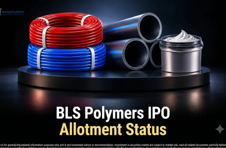 BLS Polymers IPO Allotment Status 2026: Check Online