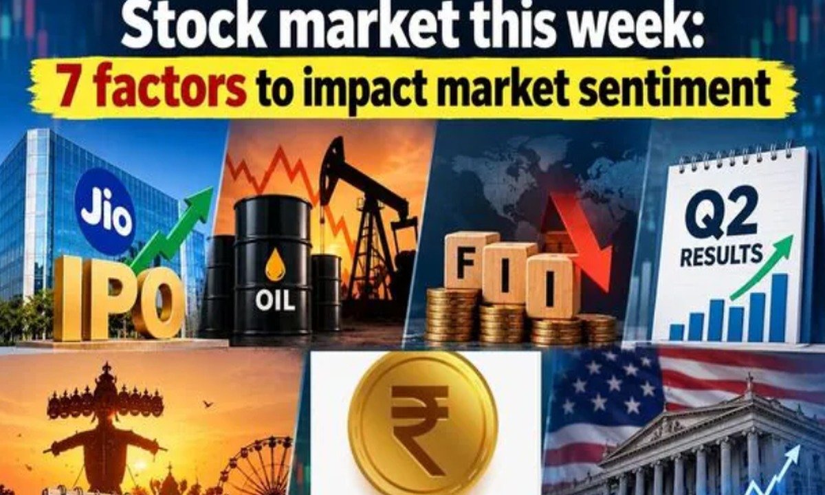 Stock Market This Week: Jio IPO, Q2 Results, Nifty 50 Outlook & 5 Key Factors