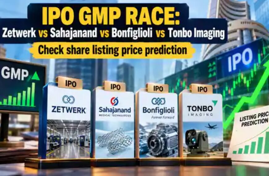 IPO GMP Today: Tonbo Imaging Signals 72% Listing Gain; Check GMP of 3 Other IPOs