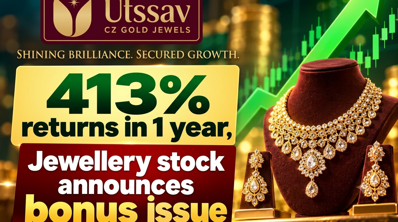 Utssav CZ Gold Jewels Bonus Issue 2026: 1:1 Ratio, Record Date