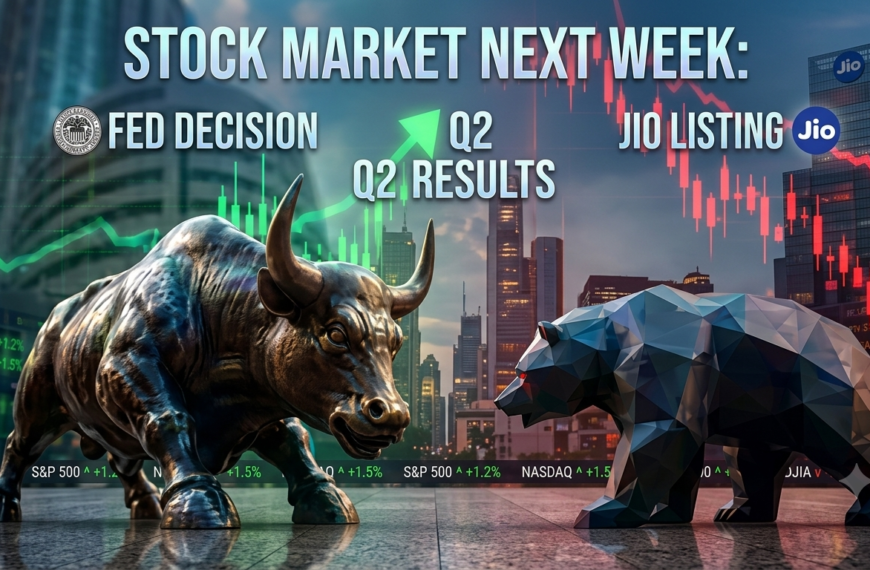 Stock Market Next Week: Fed Decision, Q2 Results & Jio Listing