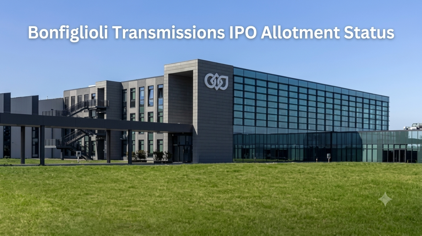 Bonfiglioli Transmissions IPO Allotment Status: Check Online