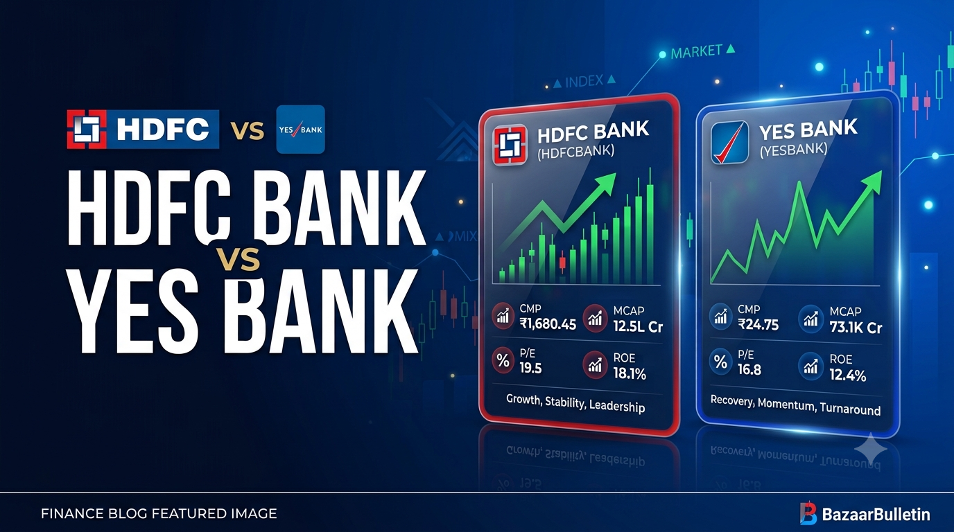 HDFC Bank vs Yes Bank Shares: Which Stock Is Better After Q2FY27?
