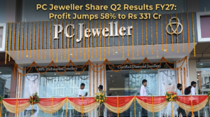 PC Jeweller Share Q2 Results FY27: Profit Jumps 58% to Rs 331 Cr