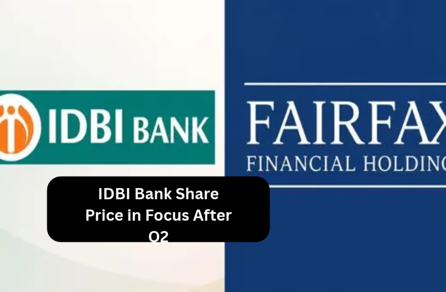 IDBI Bank Share Price in Focus: Q2 Profit Falls 39%, ₹52,878 Crore Fairfax Deal in Spotlight