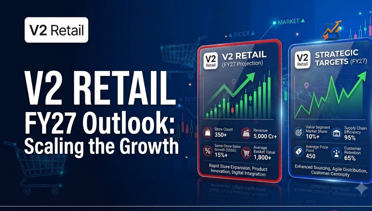 V2 Retail FY27 Outlook: 50%+ Revenue Growth, 200 New Stores